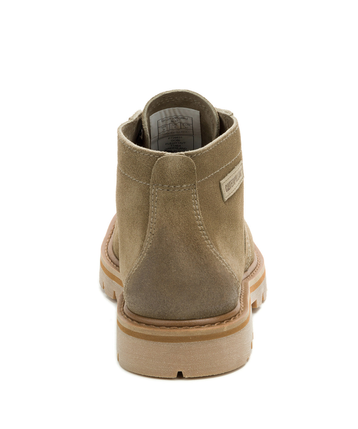 Botín Cuero Hombre Grader Chukka Verde Oliva Cat