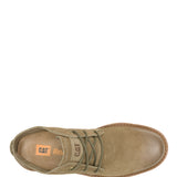 Botín Cuero Hombre Grader Chukka Verde Oliva Cat