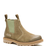 Botín Hombre Grader Chelsea Verde Oliva Cat
