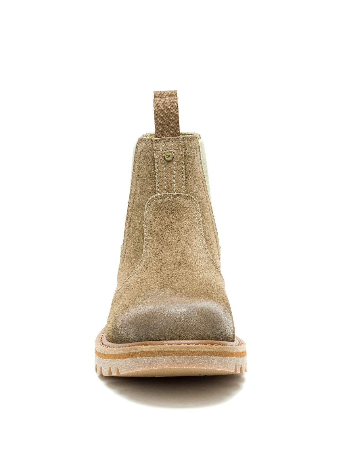 Botín Hombre Grader Chelsea Verde Oliva Cat