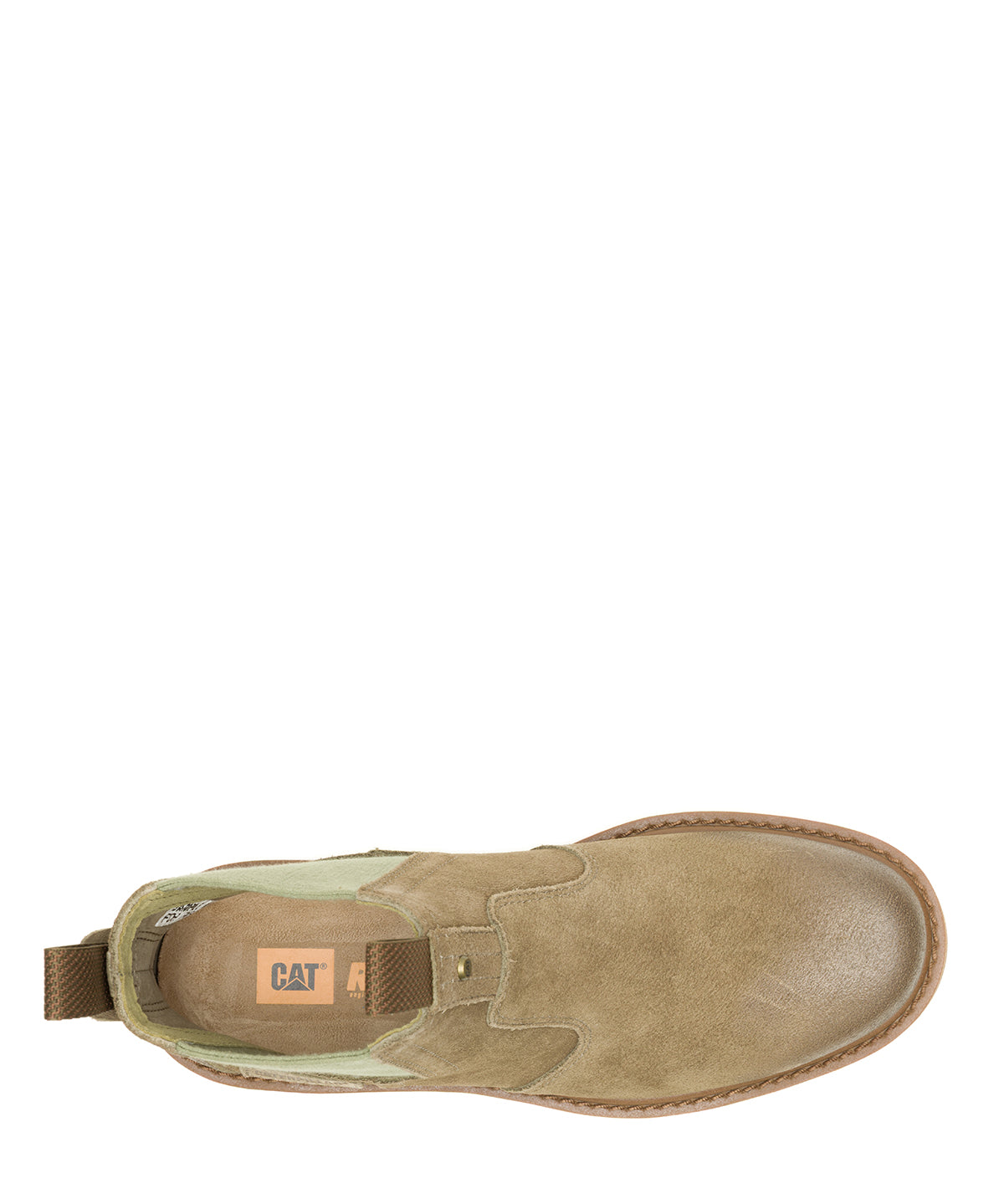 Botín Hombre Grader Chelsea Verde Oliva Cat