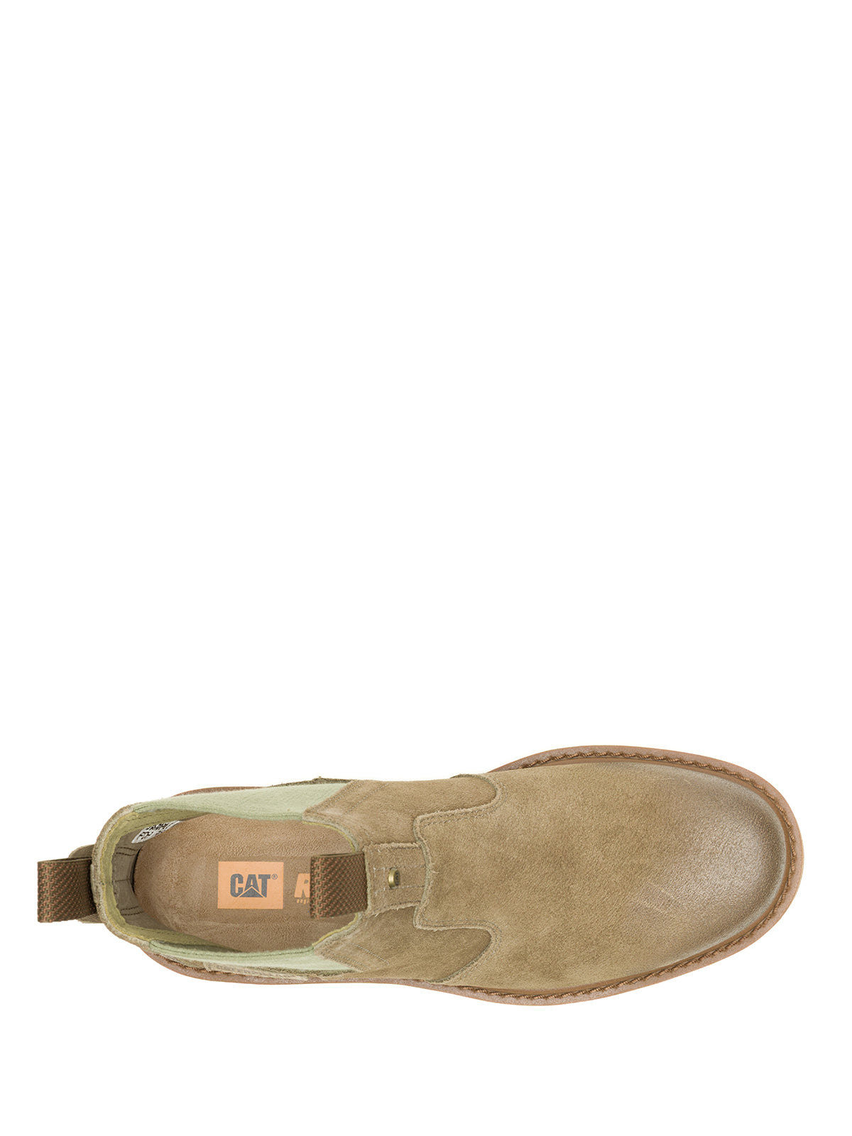 Botín Hombre Grader Chelsea Verde Oliva Cat