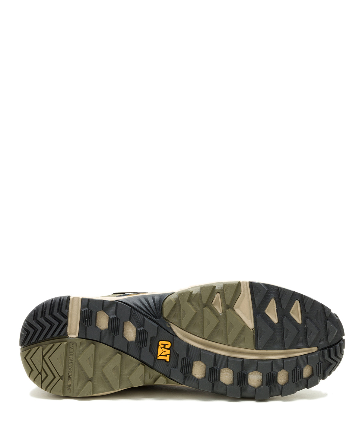 Zapatilla Hombre Grapple Leather Verde Oliva Cat