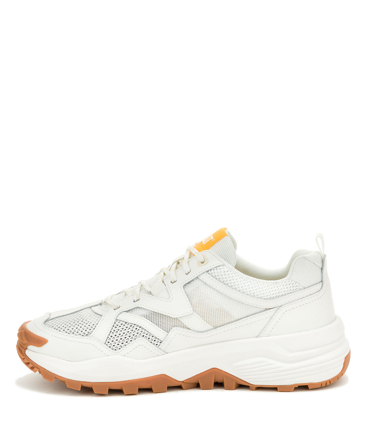 Zapatilla Hombre Grapple Leather Mesh Blanco Cat