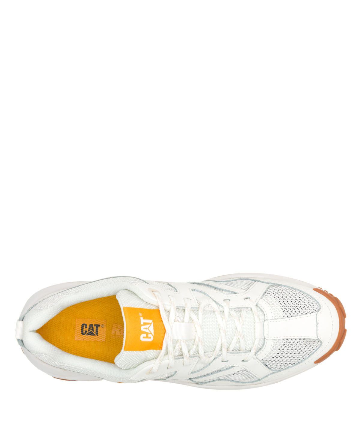 Zapatilla Hombre Grapple Leather Mesh Blanco Cat