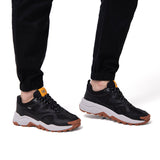 Zapatilla Hombre Grapple Leather Mesh Negro Cat