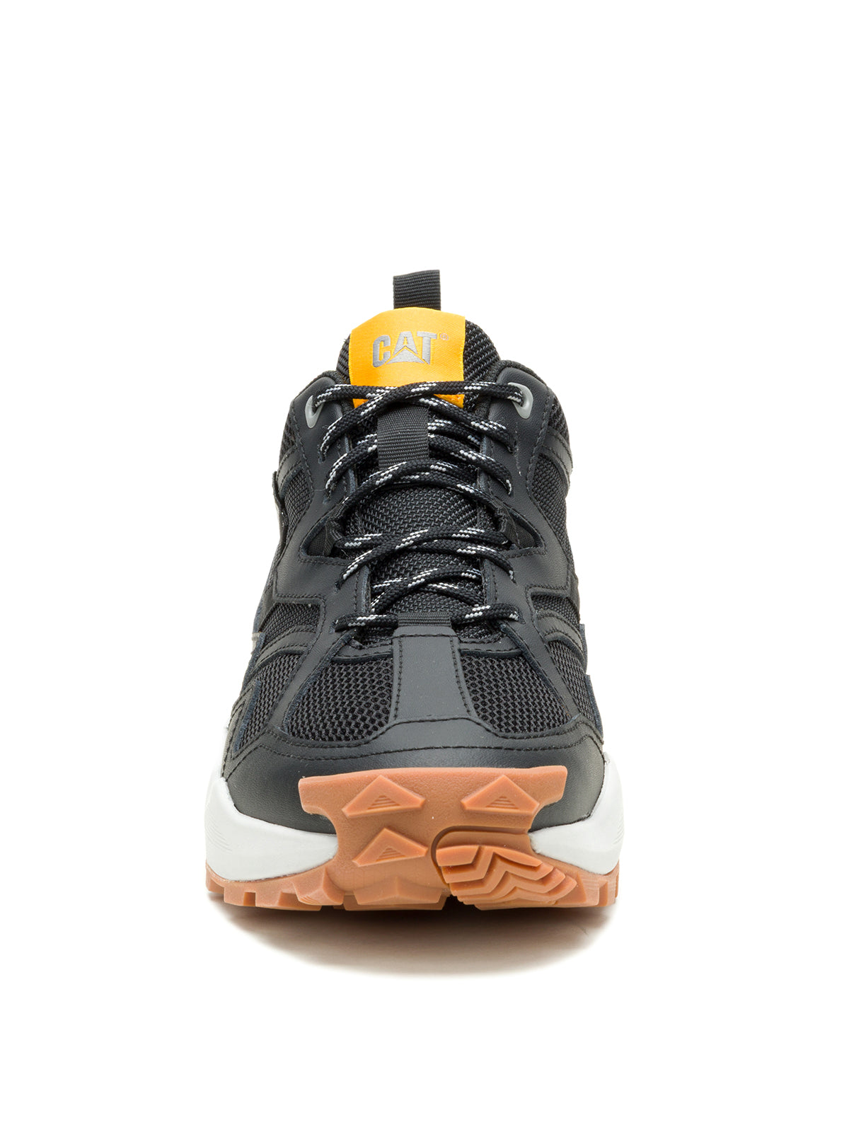 Zapatilla Hombre Grapple Leather Mesh Negro Cat