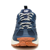 Zapatilla Hombre Grapple Leather Mesh Azul Cat