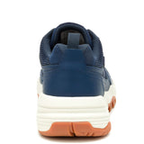 Zapatilla Hombre Grapple Leather Mesh Azul Cat