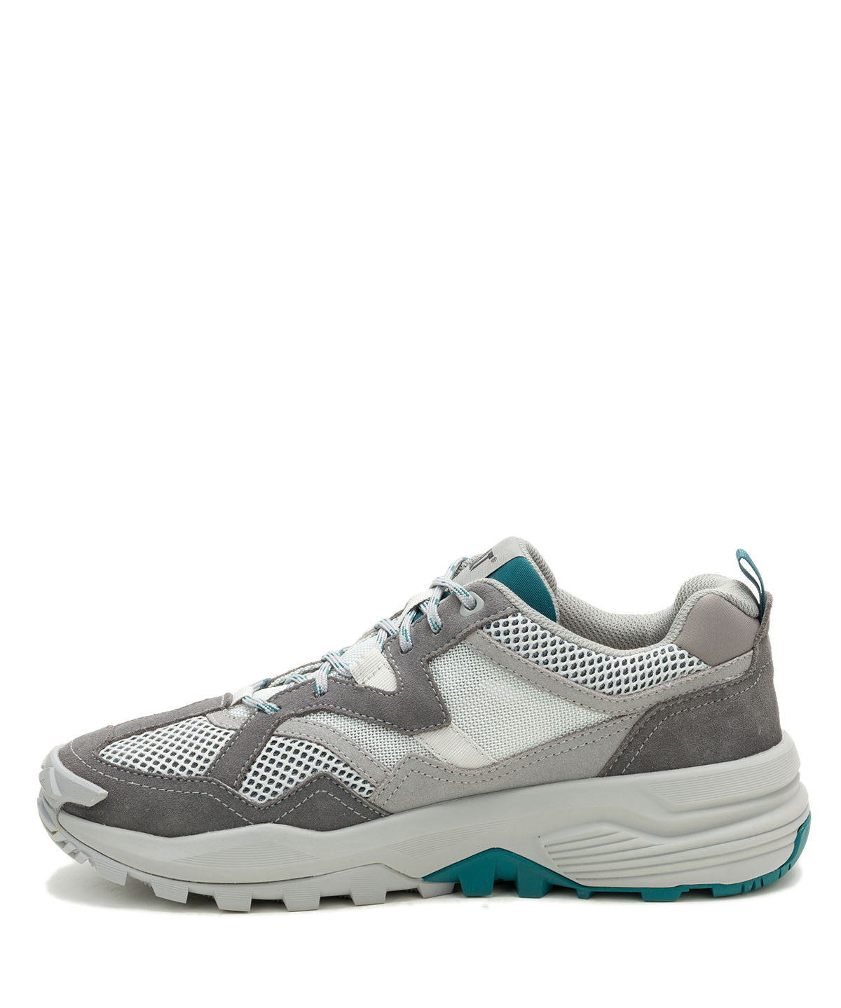 Zapatilla Hombre Grapple Suede Mesh Gris Cat