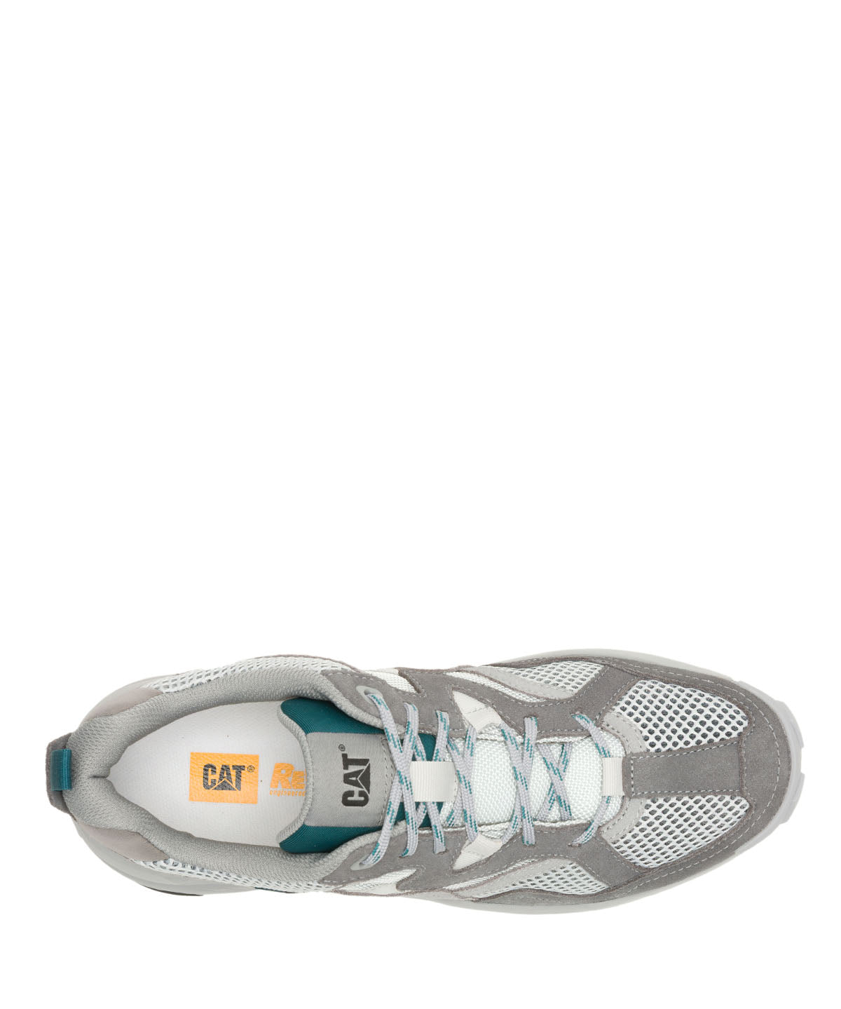 Zapatilla Hombre Grapple Suede Mesh Gris Cat