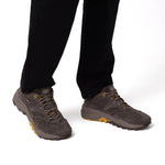 Zapatilla Hombre Grapple Suede Mesh Gris Cat