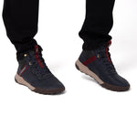 Zapatilla Con Caña Hombre Hex Ready Mid WP Azul Cat