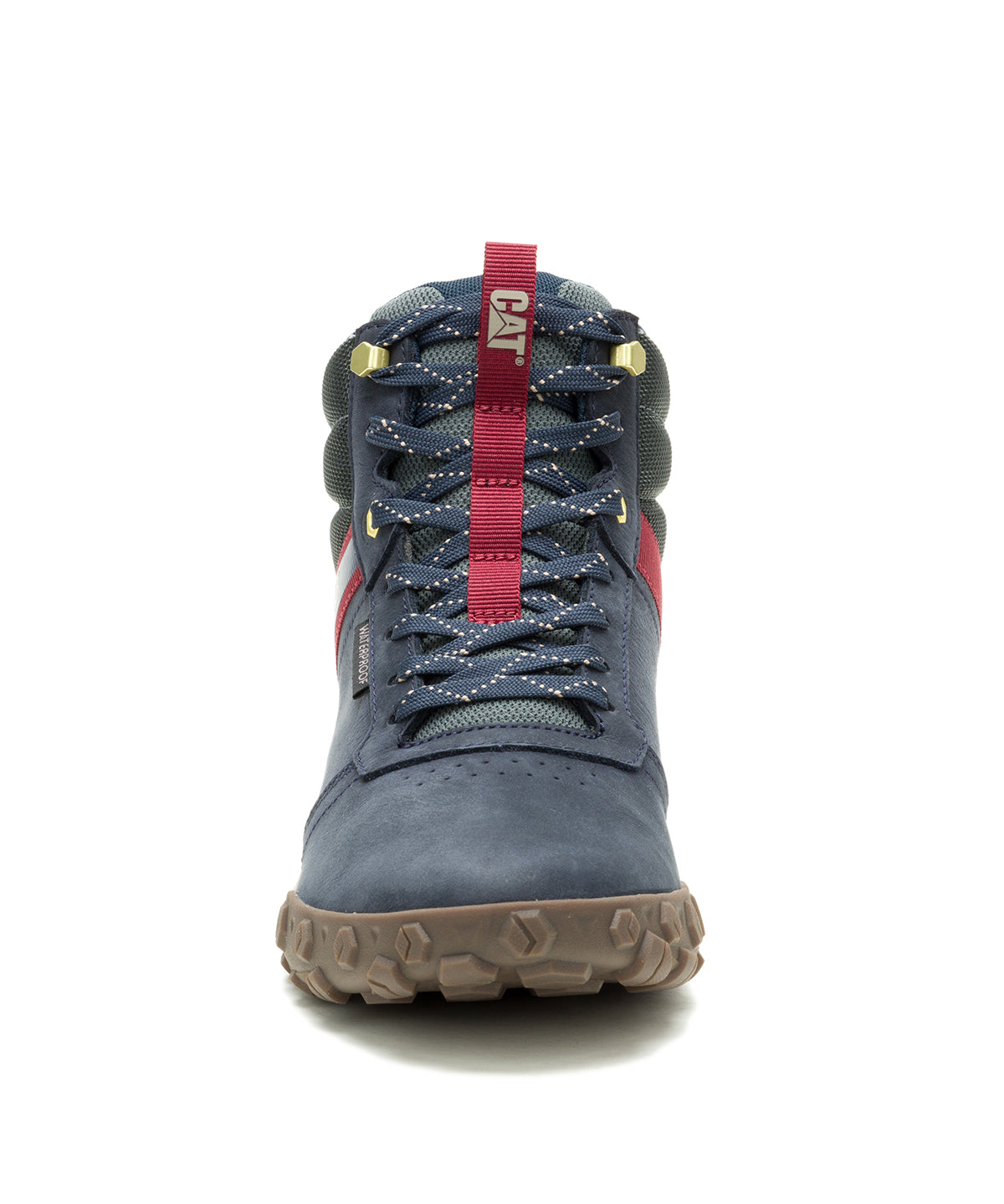 Zapatilla Con Caña Hombre Hex Ready Mid WP Azul Cat