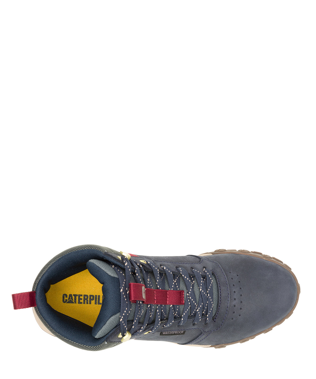 Zapatilla Con Caña Hombre Hex Ready Mid WP Azul Cat