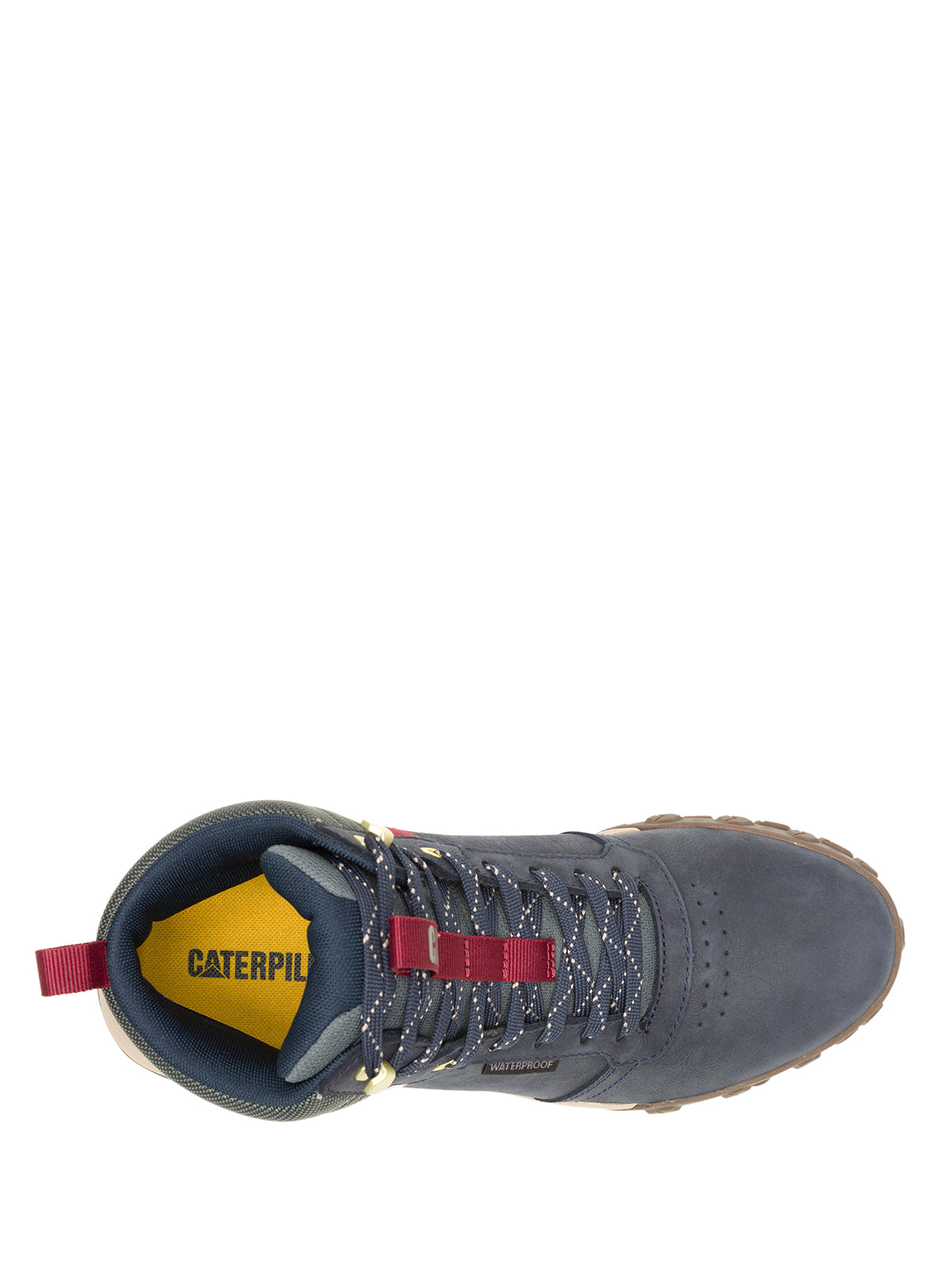 Zapatilla Con Caña Hombre Hex Ready Mid WP Azul Cat