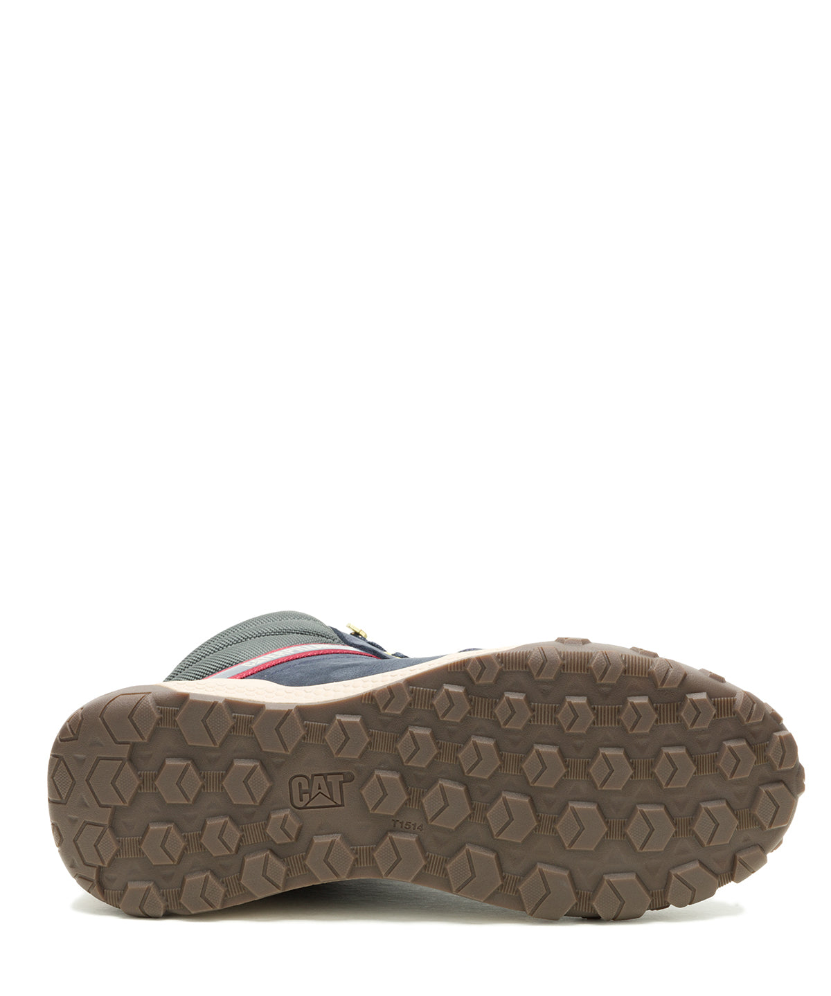 Zapatilla Con Caña Hombre Hex Ready Mid WP Azul Cat