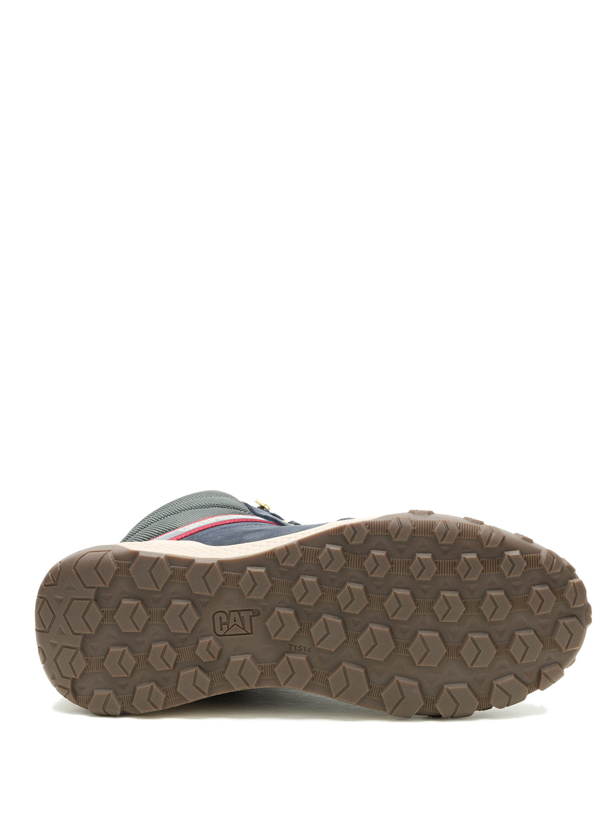 Zapatilla Con Caña Hombre Hex Ready Mid WP Azul Cat