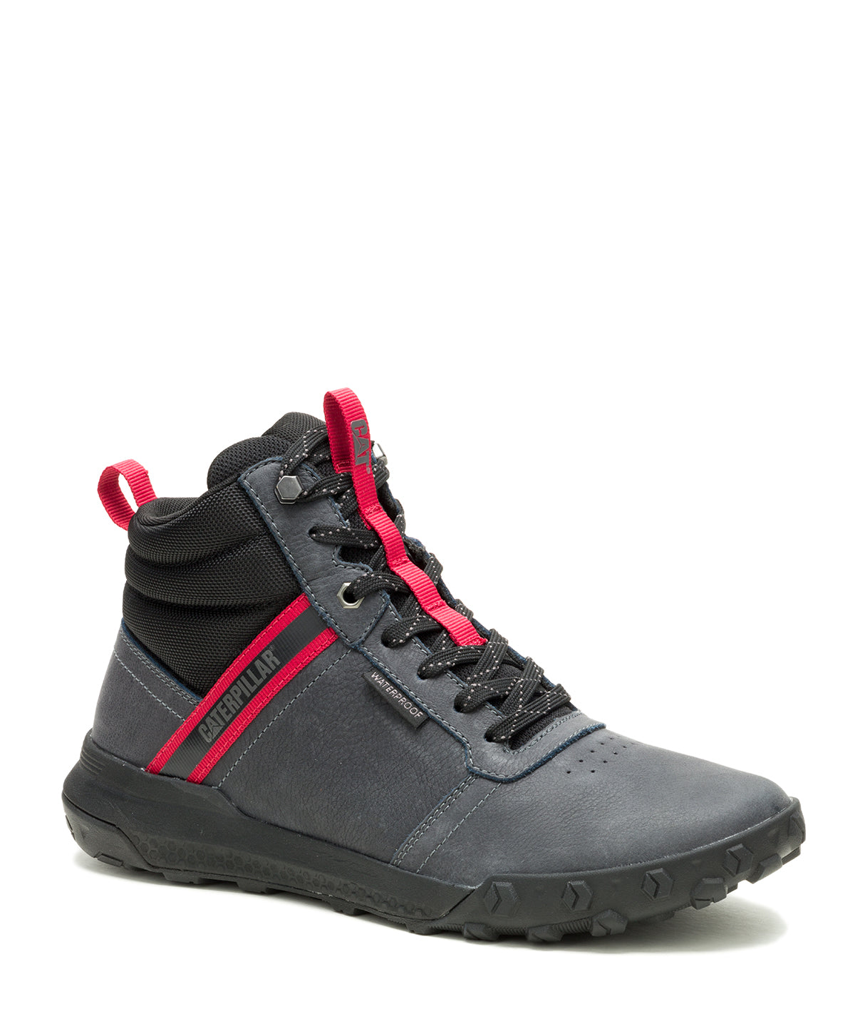 Zapatilla con Caña Hombre Hex Ready Mid WP Gris Cat