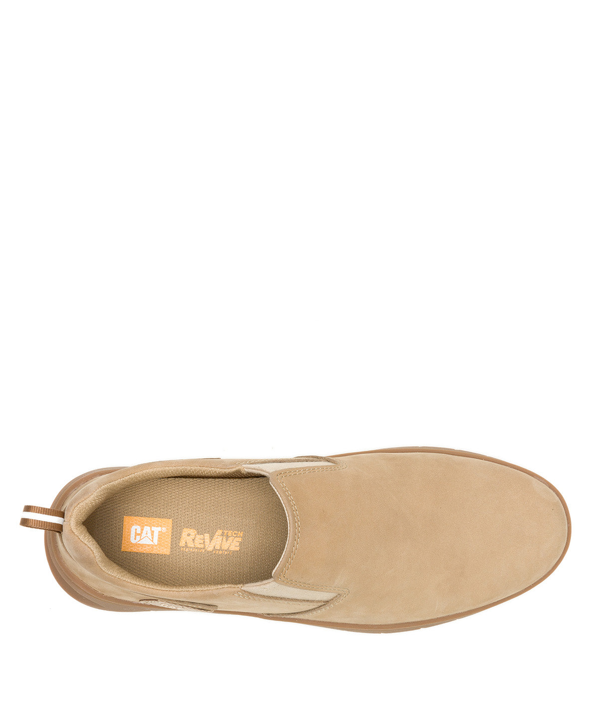 Zapatilla Hombre CAT Flexion Slip On Café