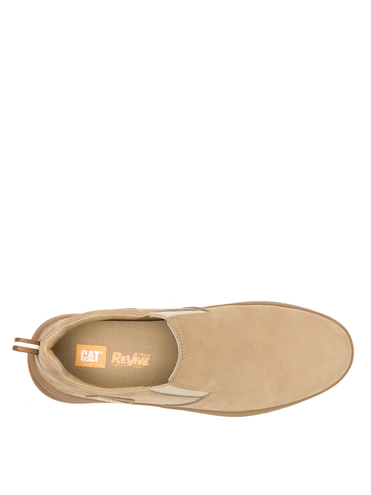 Zapatilla Hombre CAT Flexion Slip On Café