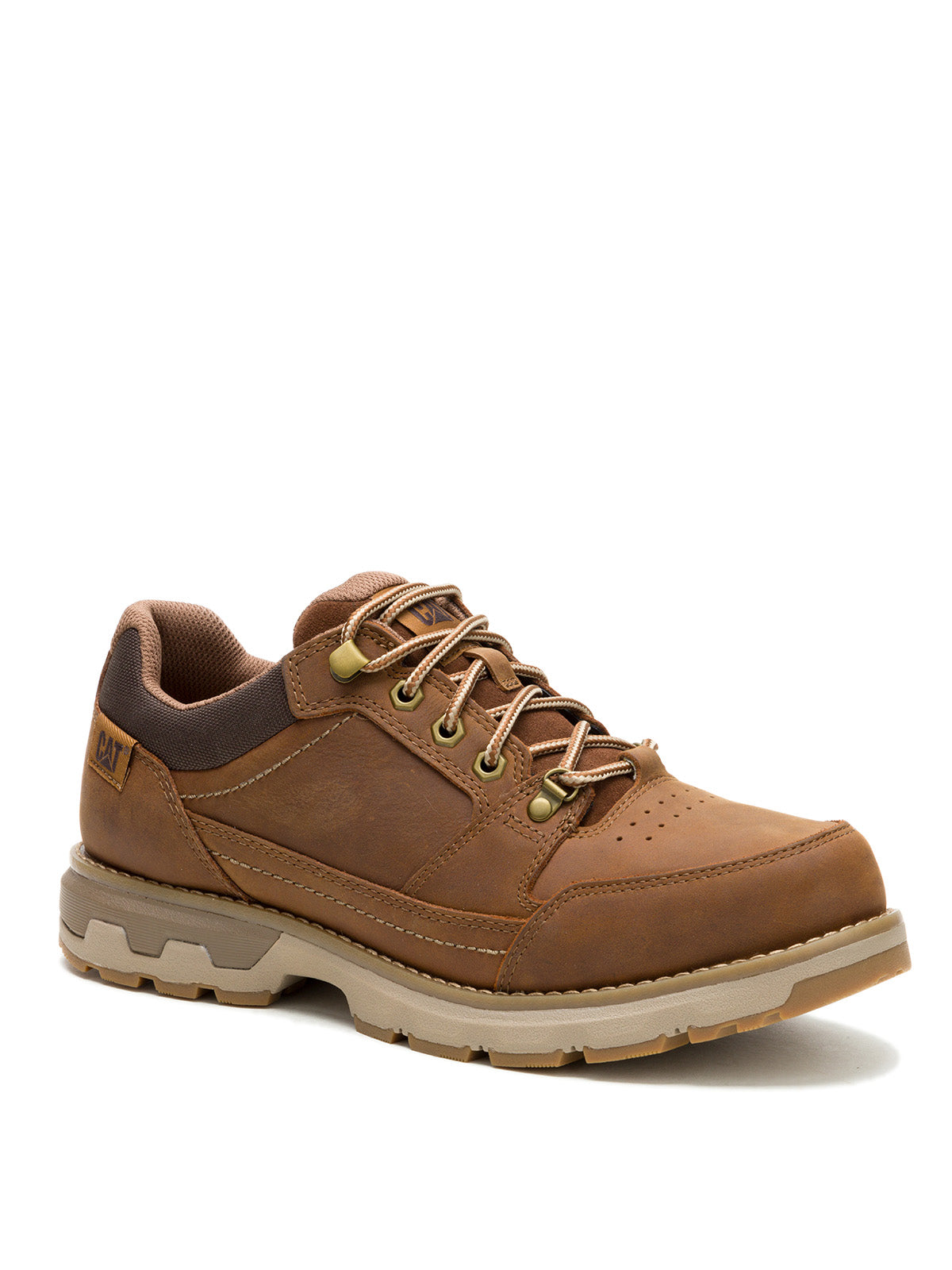 Zapato Hombre CAT Pursue Hiker Lo Bron Café