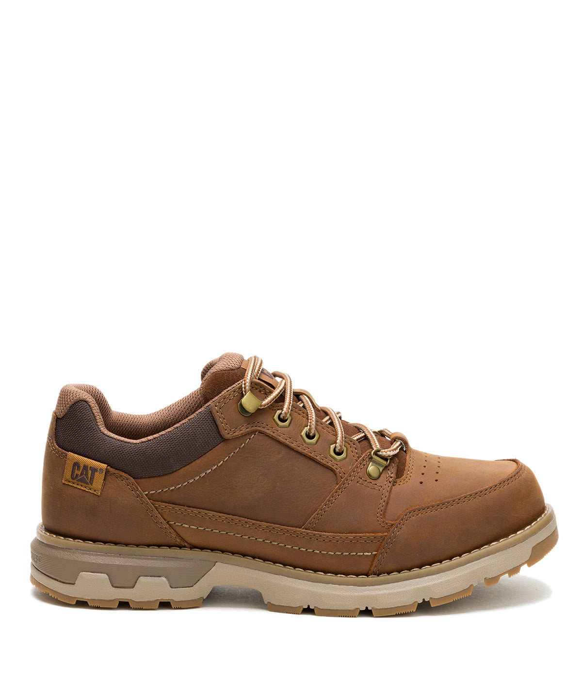 Zapato Hombre CAT Pursue Hiker Lo Bron Café