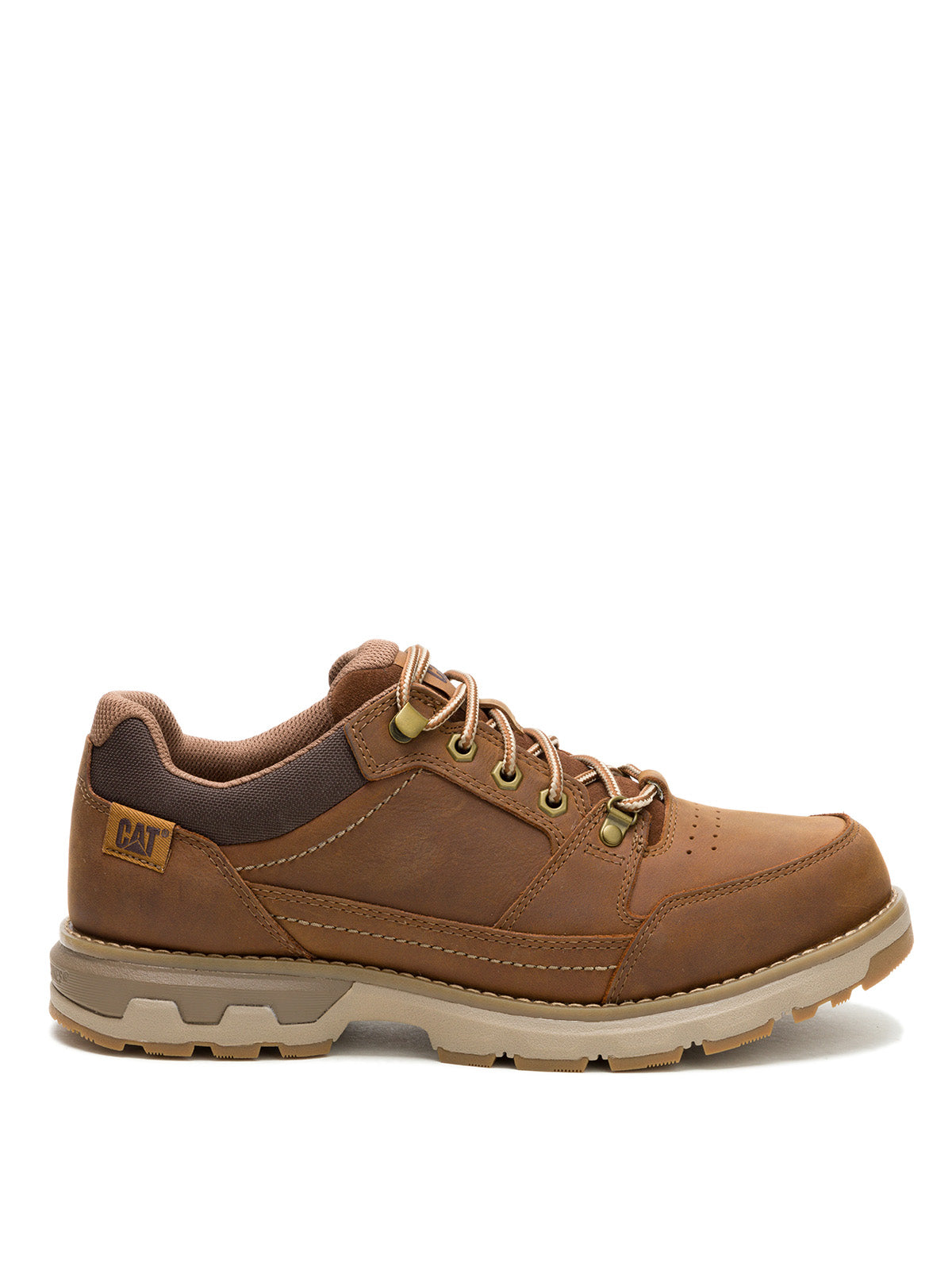 Zapato Hombre CAT Pursue Hiker Lo Bron Café