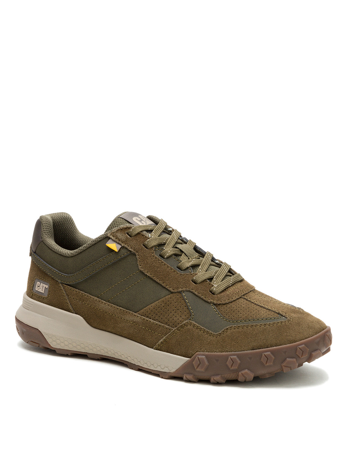 Zapatilla Hombre CAT Hex Ready T-Toe Verde