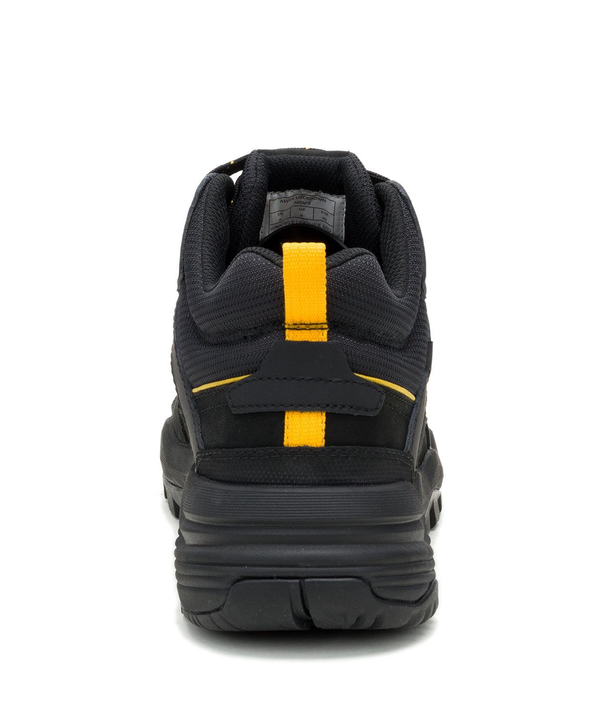 Zapatilla Hombre CAT Grapple Leather Mid Negro