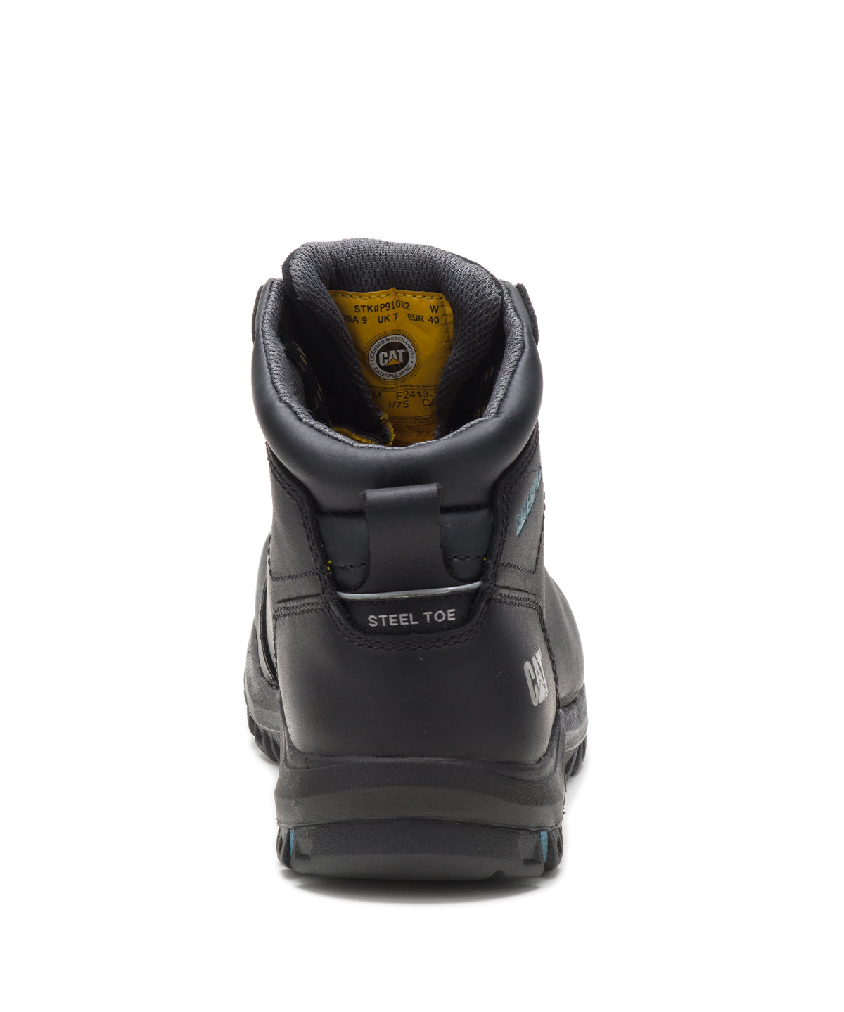 Botín Industrial Mujer Mae ST Waterproof Negro Cat