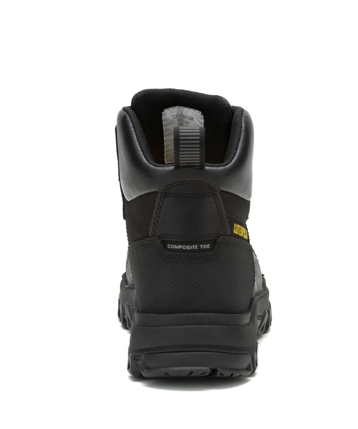 Botín Industrial Hombre Threshold + Wp Nm Ct Negro Cat