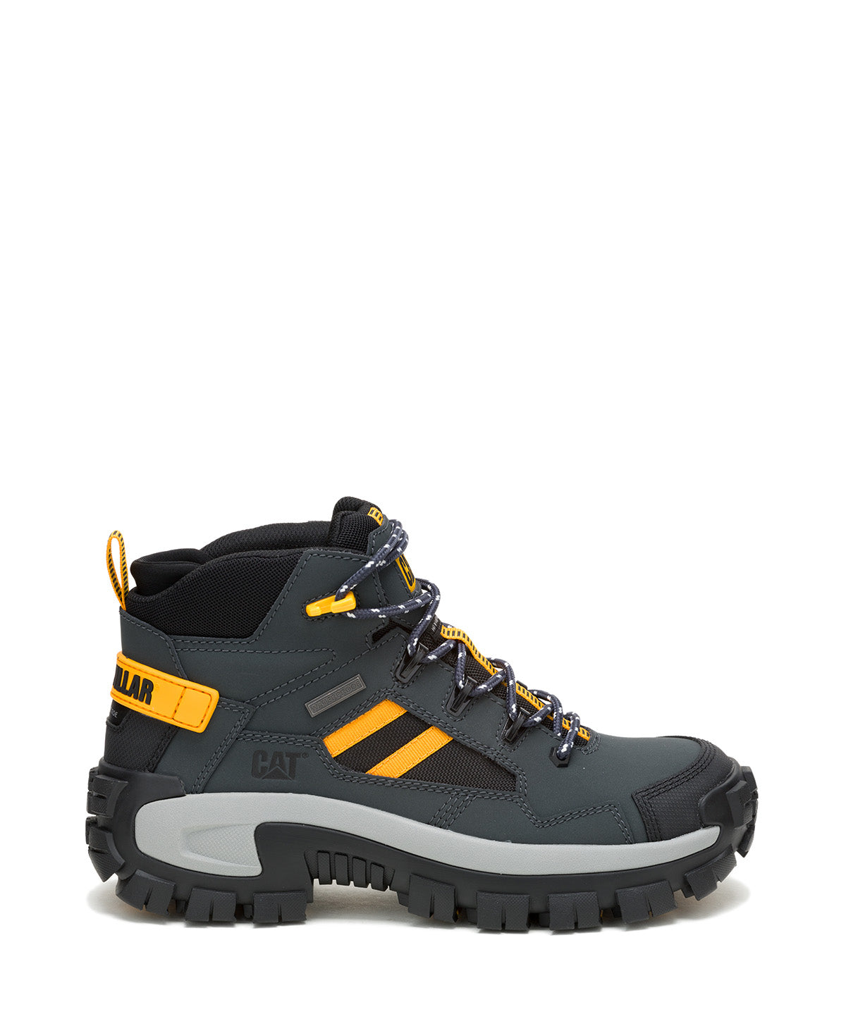Zapato de Seguridad Hombre Invader Mid Vent WP Gris CAT
