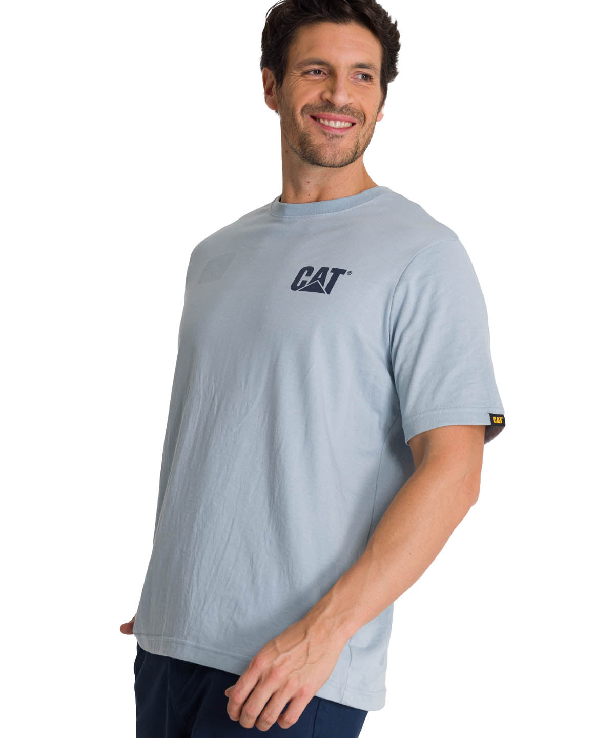 Polera Hombre Trademark Gris CAT