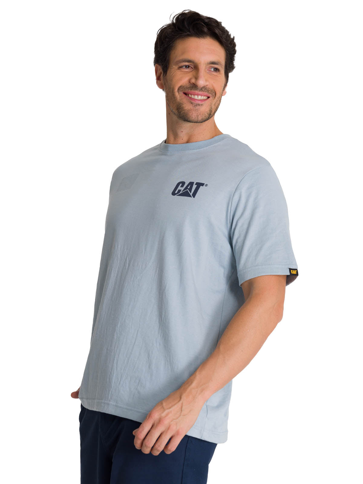 Polera Hombre Trademark Gris CAT