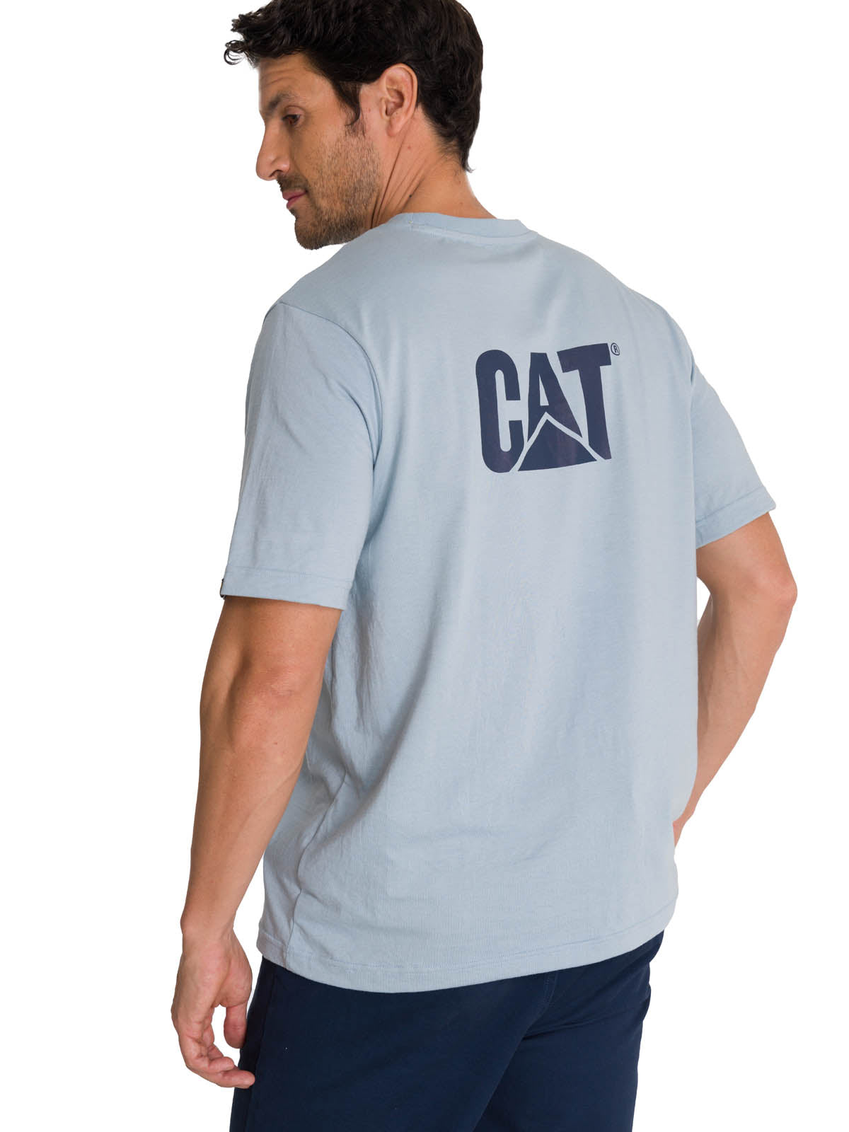 Polera Hombre Trademark Gris CAT