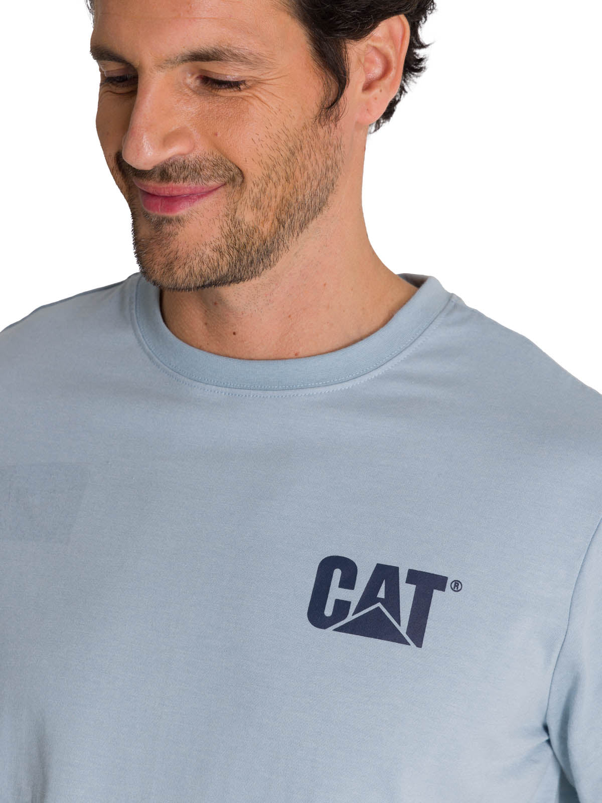 Polera Hombre Trademark Gris CAT
