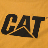 Polera Manga corta Casual Hombre TRADEMARK TEE Amarillo CAT