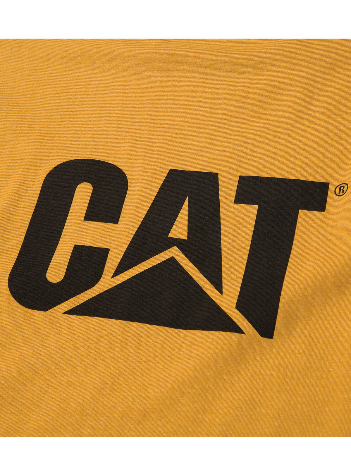 Polera Manga corta Casual Hombre TRADEMARK TEE Amarillo CAT