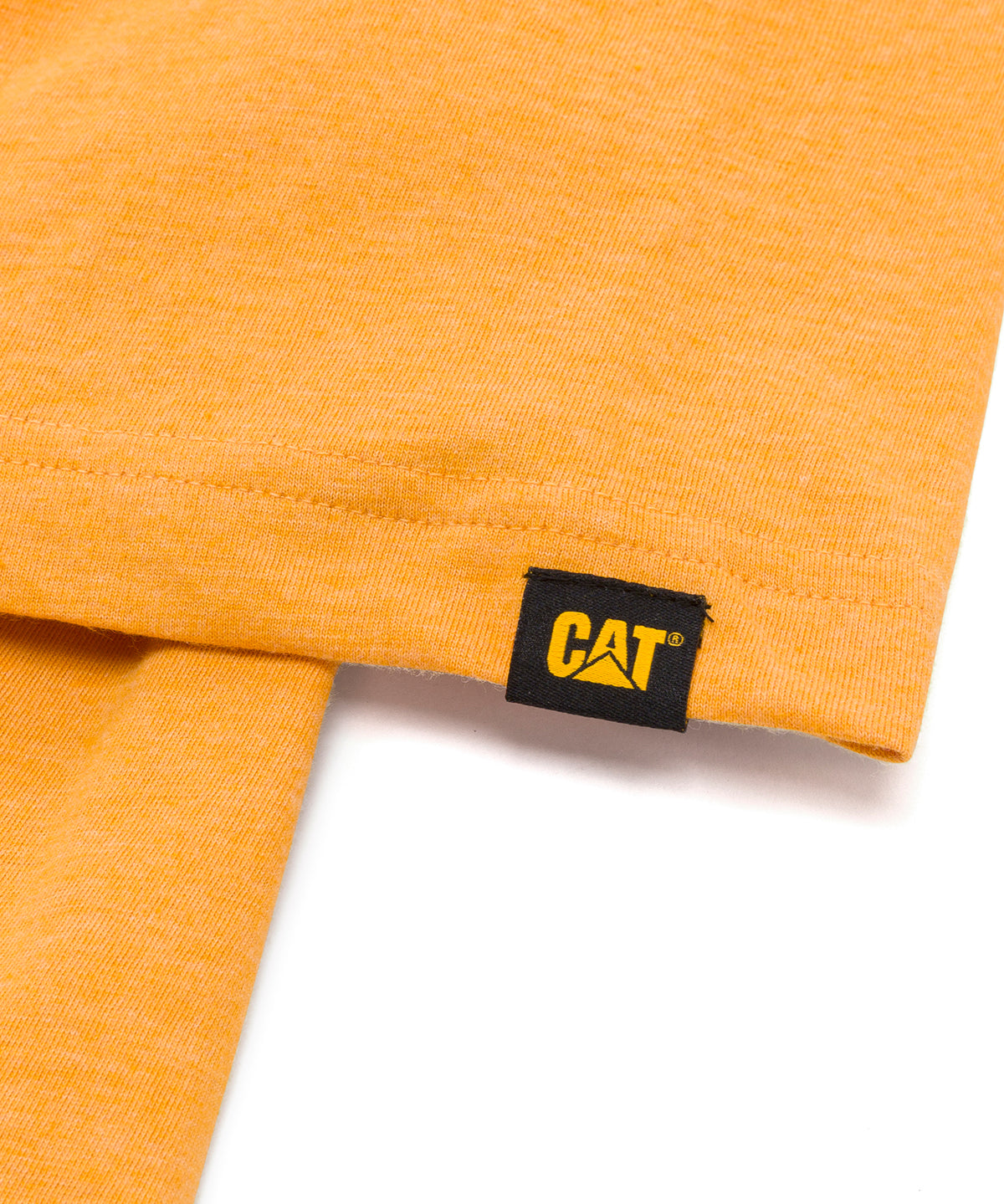 Polera Manga corta Casual Hombre TRADEMARK TEE Amarillo CAT