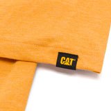 Polera Manga corta Casual Hombre TRADEMARK TEE Amarillo CAT