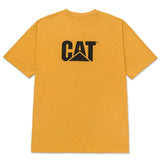 Polera Manga corta Casual Hombre TRADEMARK TEE Amarillo CAT