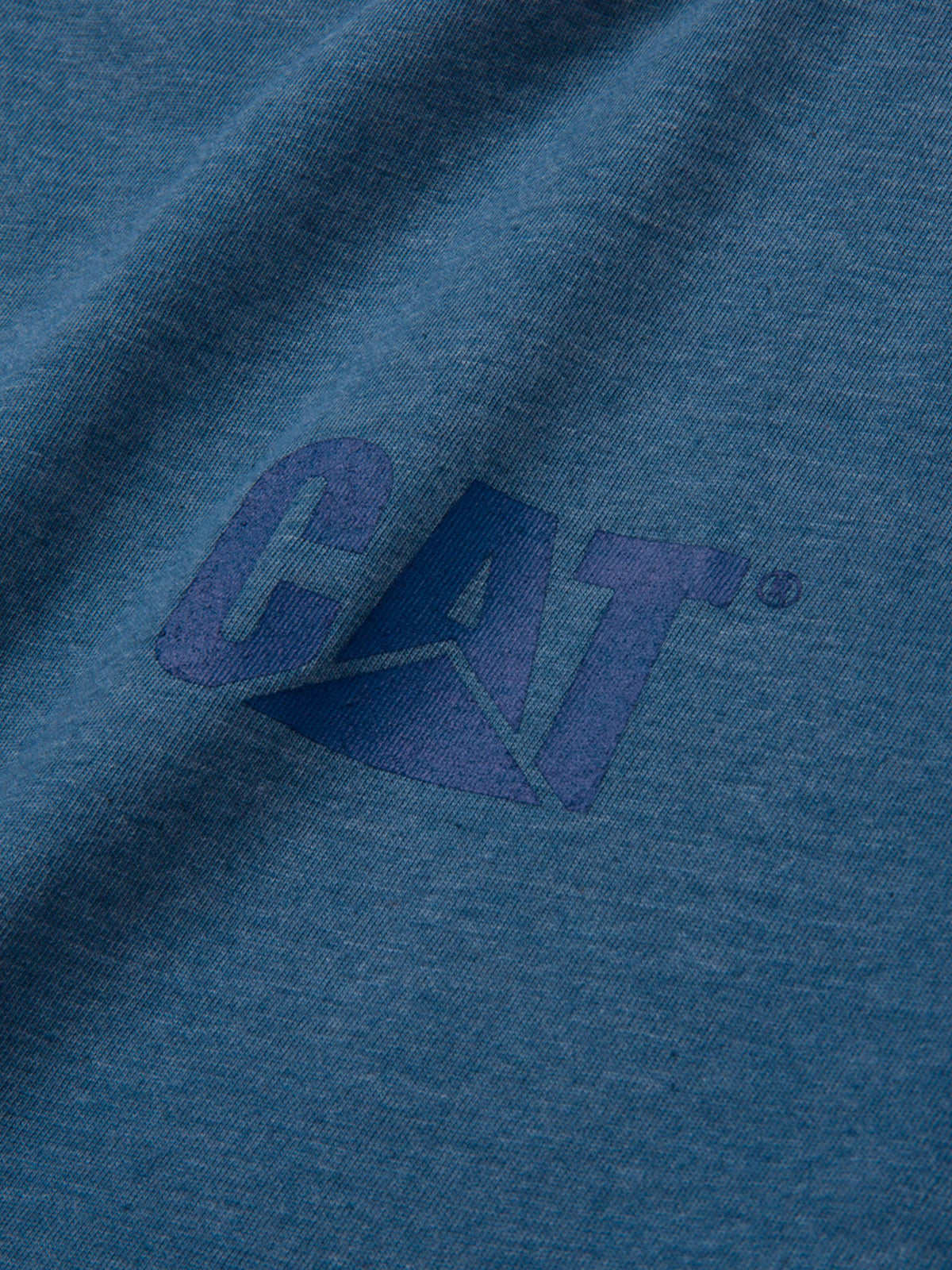 Polera Manga corta Casual Hombre TRADEMARK TEE Celeste CAT