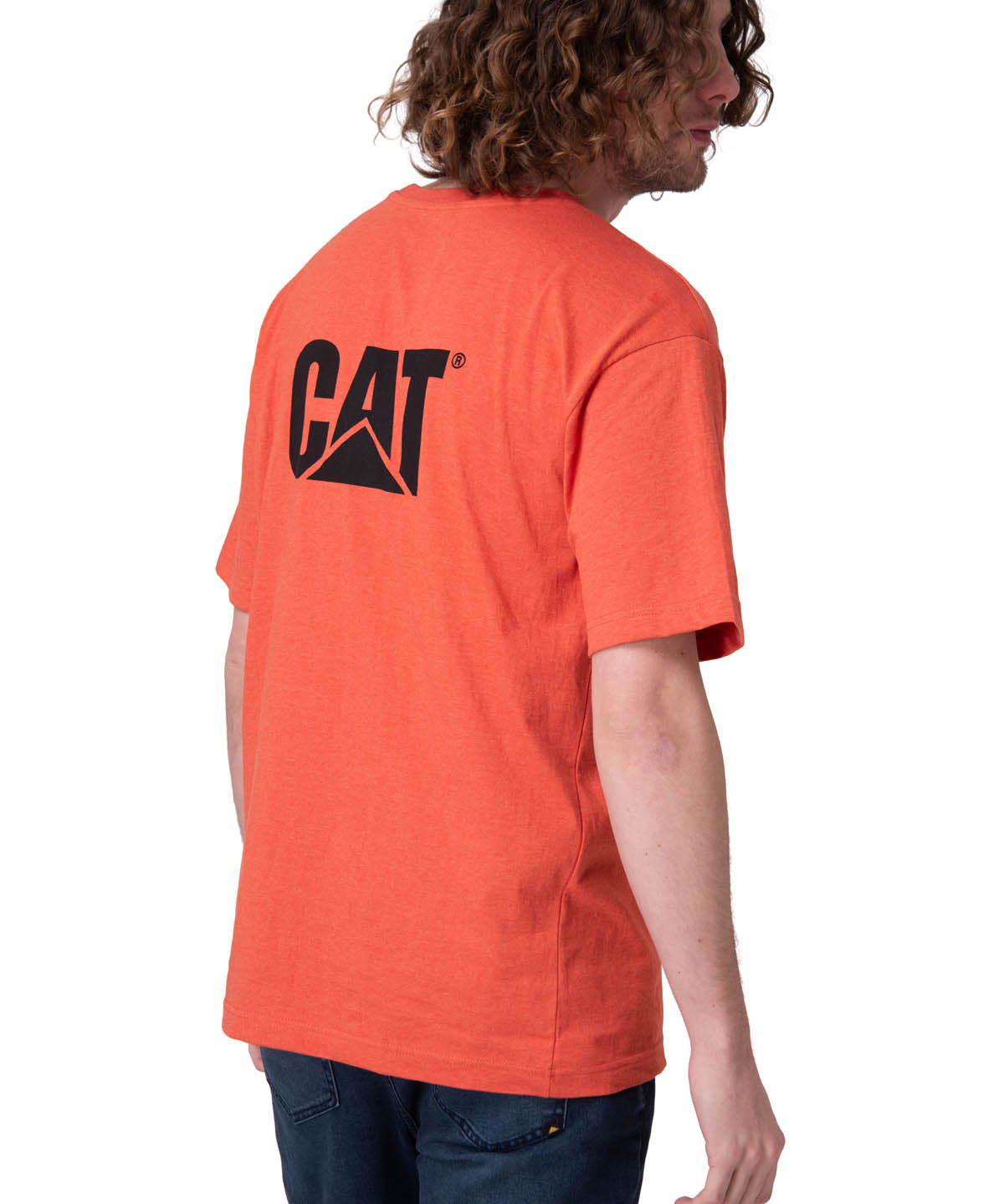 Polera Manga Corta Hombre Trademark Tee Rojo