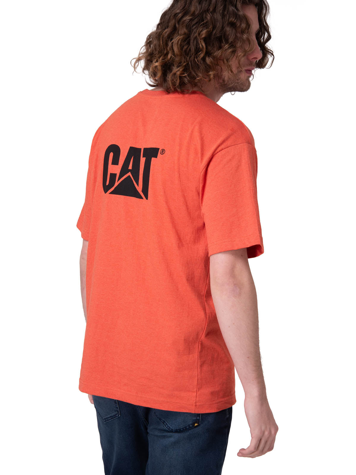 Polera Manga Corta Hombre Trademark Tee Rojo
