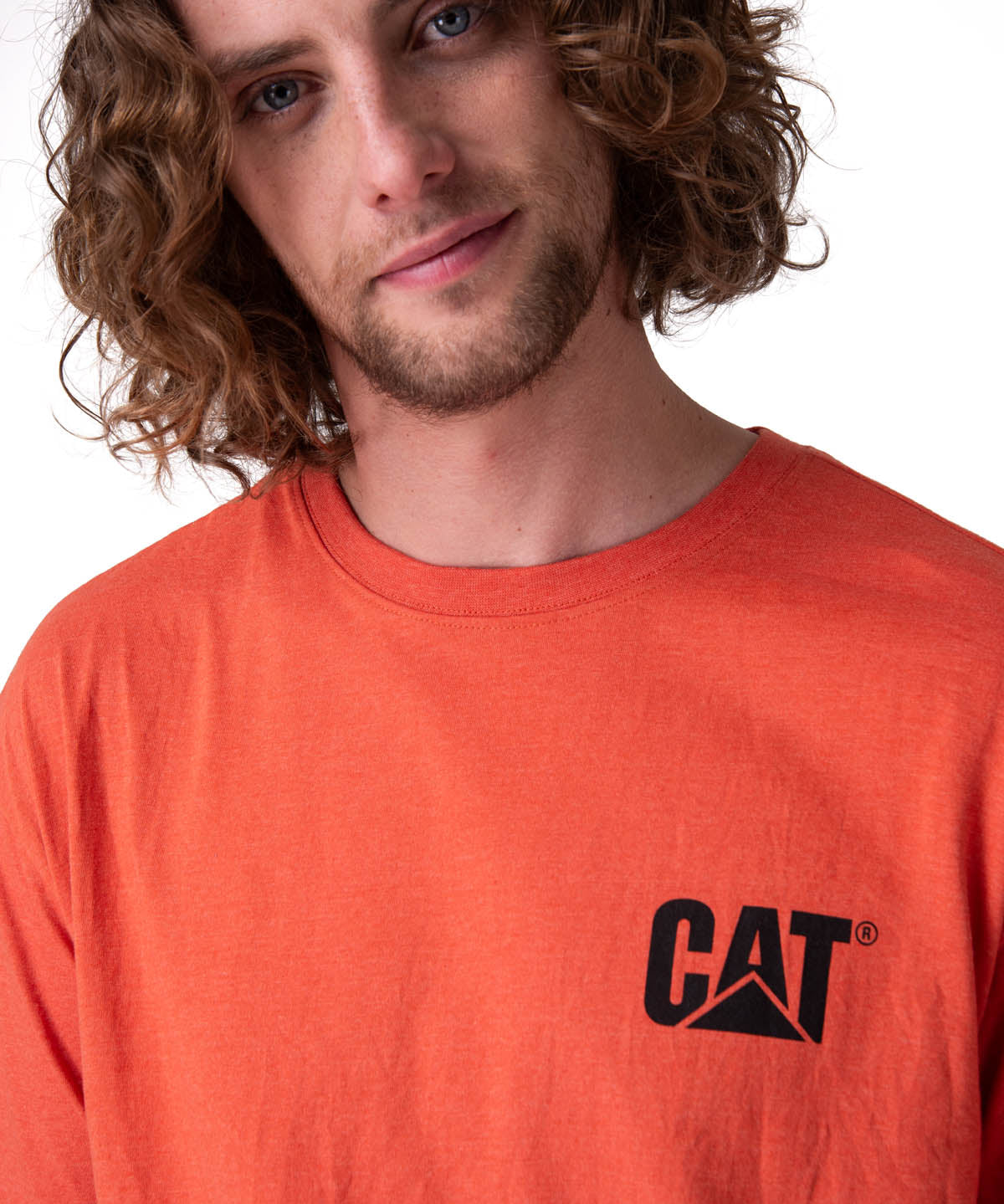 Polera Manga Corta Hombre Trademark Tee Rojo