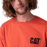 Polera Manga Corta Hombre Trademark Tee Rojo