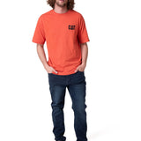 Polera Manga Corta Hombre Trademark Tee Rojo