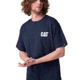 Polera Manga Corta Hombre Trademark Tee Azul