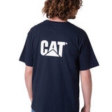 Polera Manga Corta Hombre Trademark Tee Azul